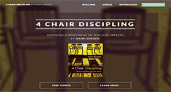 Desktop Screenshot of 4chairdiscipling.com